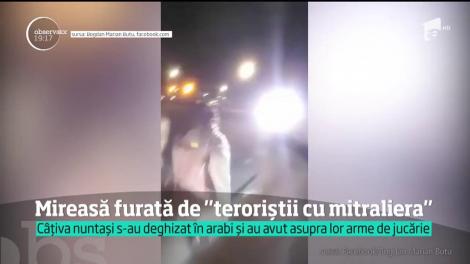 Fericitul eveniment a luat o altă întorsătură! O mireasă din România a fost furată de "terorişti"! Totul a avut loc în staţiunea Mamaia