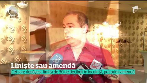 Românii, "reduși la liniște". Cine dă cu aspiratorul după ora 22:00, plătește o amendă de până la 1000 de lei!
