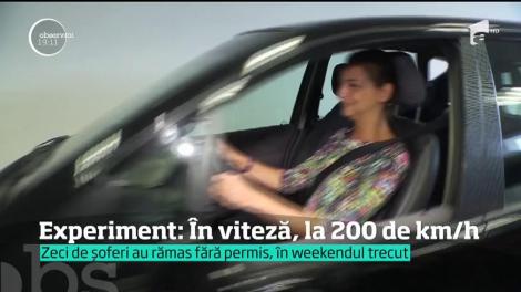 Vitezoman prins de polițiști cu 210 km/h pe pe A3. Ce se întâmplă când pierzi controlul la peste 200 km/h!