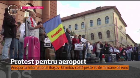 A fost protest în Braşov