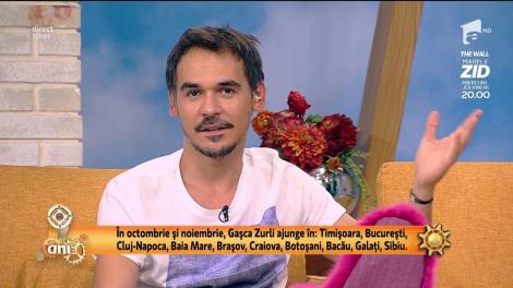 Gașca Zurli pleacă în turneu cu cel mai nou spectacol al trupei, "Hai la masă!"