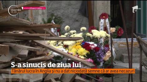 Un tânăr din Dâmboviţa s-a sinucis de ziua lui