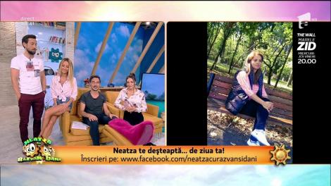 Neatza te... deşteaptă! Somnoroasa zilei a fost Andreea şi a dorit piesa "Cum ne noi"