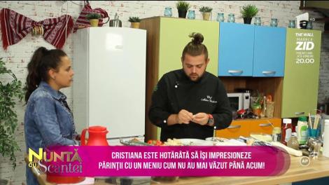 Cristina dorește un meniu sofisticat pentru nunta părinților ei! Ce bunătăți vor fi servite la petrecere?