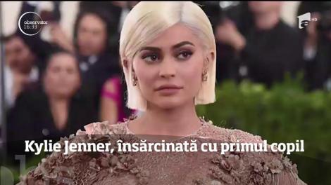 Kylie Jenner, însărcinată cu rapperul Travis Scott