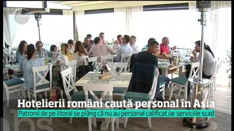 Hotelierii vor să aducă în România ospătari şi bucătari din Asia