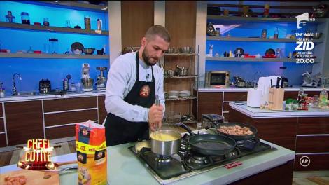 Surpriză! Un fost concurent de la ”Mireasă pentru fiul meu” a apărut în platoul chefilor. S-a însurat și s-a apucat de gătit! Vă mai amintiți de el?