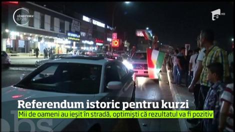 Referendum istoric pentru kurzi! Aceștia doresc separarea de Irak si crearea unui stat independent