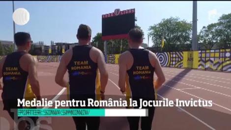 Avem prima medalie la Invictus. Maiorul Laurenţiu Şerban este, din nou, eroul României!