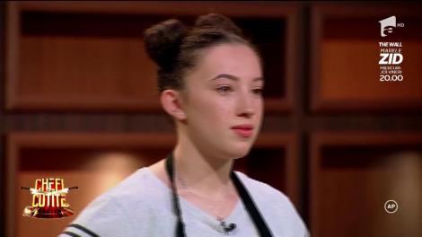 Tania Năstase, puștoaica de 16 ani care vrea să ajungă chef bucătar: "Clătitele au fost făcute pentru Florin Dumitrescu"