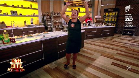 "Să fie paceee!" Floricica Dansatoarea își face apariția la "Chefi la cuțite"
