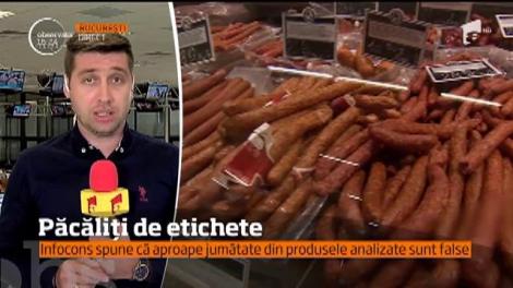 Aproape jumătate dintre semipreparatele din carne de pe piaţa românească nu sunt ceea ce scrie pe etichetă!