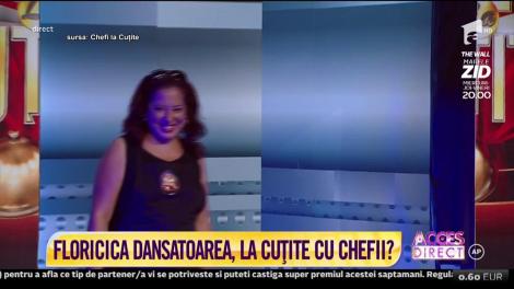 Floricica Dansatoarea, spectacol la "Chefi la cuțite"