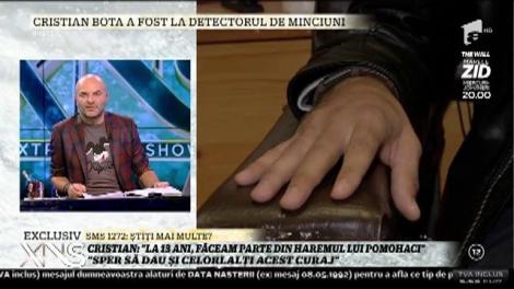 Cristian, presupusă victimă a lui Pomohaci, a fost supus testului poligraf. Avocatul Ionașcu: "Nu a fost o formă de abuz"