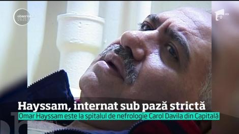 Omar Hayssam a ieşit din penitenciar, sub escorta trupelor speciale. A fost internat de urgenţă