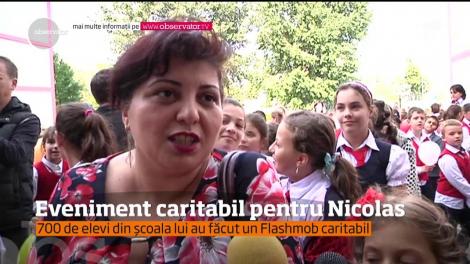 Eveniment caritabil pentru Nicolas, un copilul rănit grav într-un accident de maşină