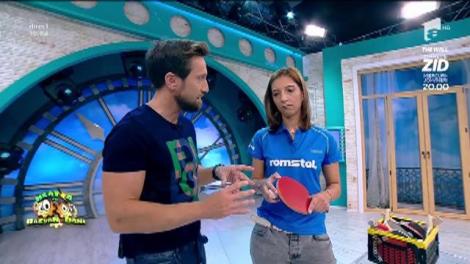 Meci nebun de tenis de masă, la Neatza! Flavia Mihasan & Amalia Ştefania vs. Dani Oţil & Elizabeta Samara