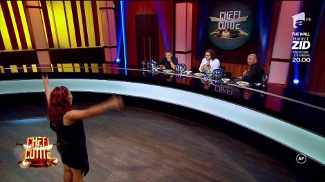 S-a râs copios! Floricica Dansatoarea i-a pus capac lui chef Scărlătescu: "Să fie paceeeeeee"