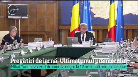 Drumarii riscă să fie luaţi din nou prin surprindere de iarnă. Au recunoscut-o chiar oficialii din Ministerul Transporturilor