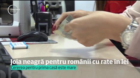 Românii cu rate în lei trăiesc un şoc! În două săptămâni, dobânda în funcţie de care se calculează ratele a crescut cu peste 45%