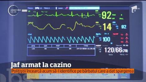 Jaf în cazino. Un individ cu cagulă a reuşit să dispară cu peste 30 de mii de lei