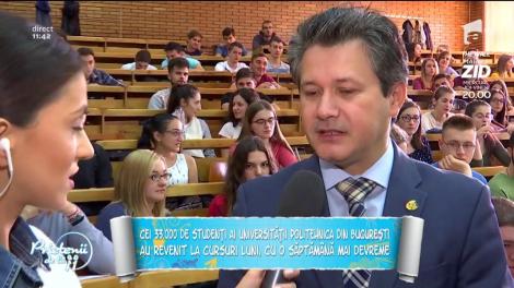 Universitatea Politehnică Bucureşti a deschis anul universitar cu generaţia 200