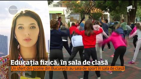 Educație fizică, în sala de clasă. Peste jumătate dintre copiii din România au probleme cu greutatea