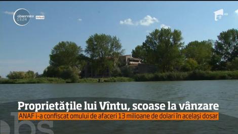 Proprietăţile lui Sorin Ovidiu Vîntu, confiscate de stat în dosarul FNI, au fost scoase la licitaţie