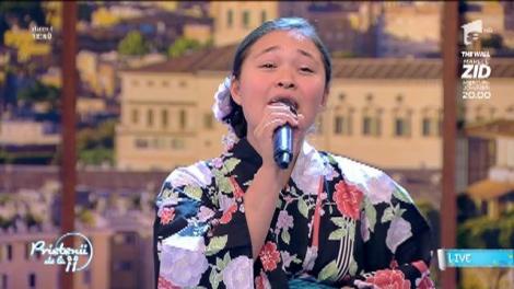 Sara Nukina canta la "Prietenii de la 11"