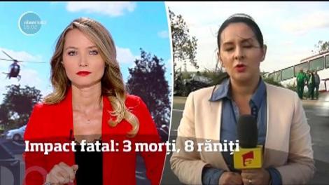 Trei morți și opt răniți! Impact fatal pe o șosea din judeţul Constanţa