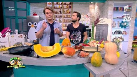 Reţeta lui Vlăduţ: "Crema toamnei" cu dovleac şi morcovi