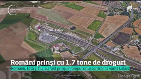 Români prinși cu 1,7 tone de droguri, în valoare de 12 milioane de euro!