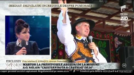Sorin Ovidiu Bălan, despre Cristian, presupusă victimă a lui Pomohaci: "Domnul Bota a câștigat deja"