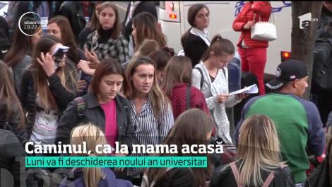 Studenţii s-au mutat în noua lor casă. Căminul. Au în bagaje mâncare de la bunici şi bani de buzunar de la părinţi. În ce condiţii vor locui