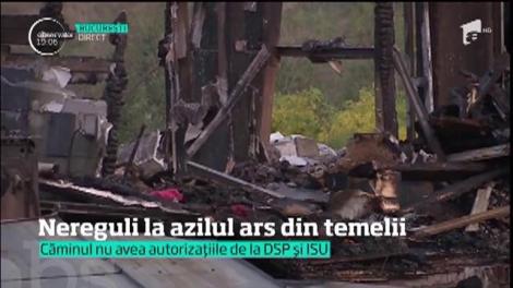 Căminul de bătrâni care a ars din temelii în sectorul 3 al Capitalei nu avea autorizaţie de funcţionare