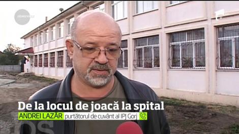 Un băiat de şase ani din Târgu Jiu a ajuns la un spital din Capitală după ce s-a accidentat grav în timp ce se juca