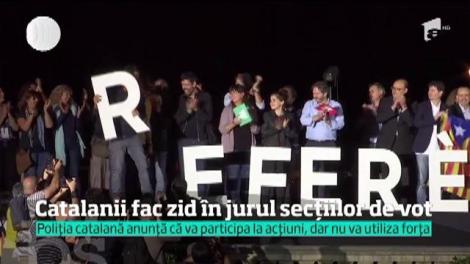 Tensiunea se simte în aer, în Catalunia, înainte referendumului pentru independenţă