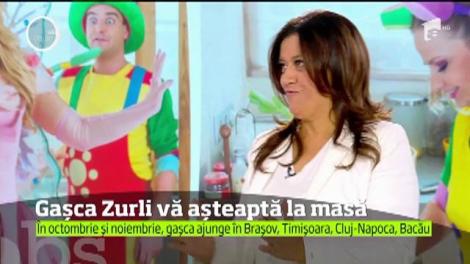 Gasca Zurli prezinta in premiera nationala spectacolul „Hai la masa!"