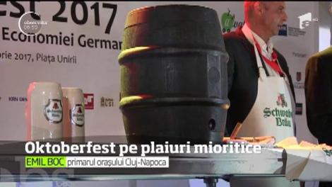 E distracţie de zile mari la Cluj Napoca. La Oktoberfest! Organizatorii festivalului promit că berea şi preparatele nemţeşti nu vor lipsi din peisaj, dar au pregătit şi alte suprize