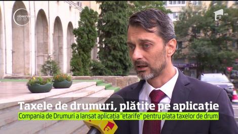 Compania de Drumuri a lansat o aplicaţie pentru telefon care ne scapă de cozi