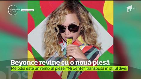 Beyonce lansează prima melodie după naştere