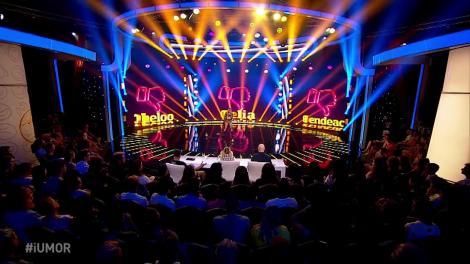 Cu o figură fioroasă şi un trup tatuat de la A la Z, Baronul Universului a băgat frică în Mihai Bendeac! Şi prezentatorii au fost afectaţi: "Noi n-am râs deloc, numai am ţipat!"