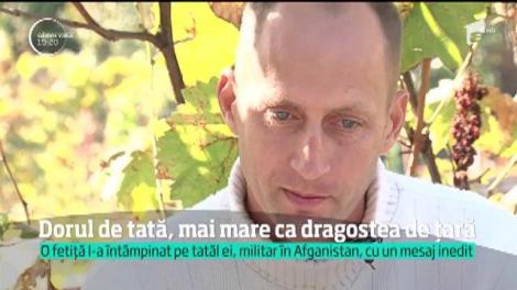 Dorul de tată, mai mare că dragostea de ţară