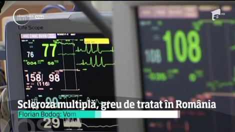 Scleroza multiplă, greu de tratat în România