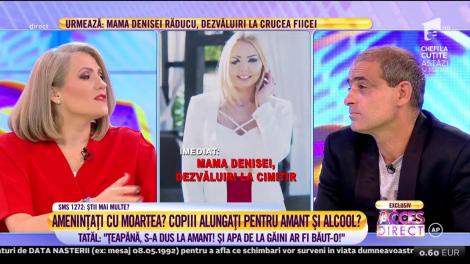 Mihai Matei, tatăl alungat de soţie: "A vândut uşile ca să-şi ia alcool"