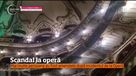 Spectacol de operă, întrerupt pe neaşteptate, în timpul unei chemări la rugăciune în limba arabă. Mai mulți bărbați, la costum, au început să cânte Imnul României