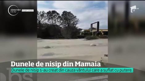 Fenomen extrem de rar! Ce s-a întâmplat în Mamaia în urma furtunii din largul Mării Negre