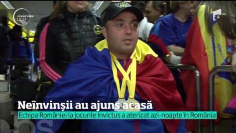 Lotul României la Jocurile Invinctus a ajuns acasă