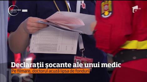 Declaraţii şocante ale unui medic al Spitalului din Râmnicu Sărat au fost înregistrate cu un telefon mobil