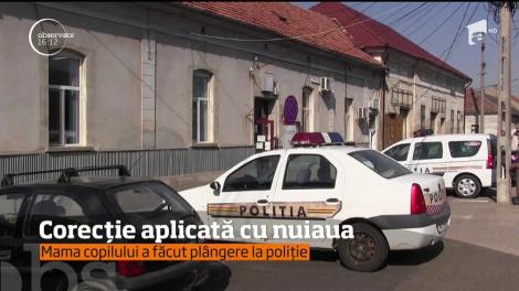Un tată din judeţul Arad şi-a bătut copilul cu nuiaua până la umplut de răni